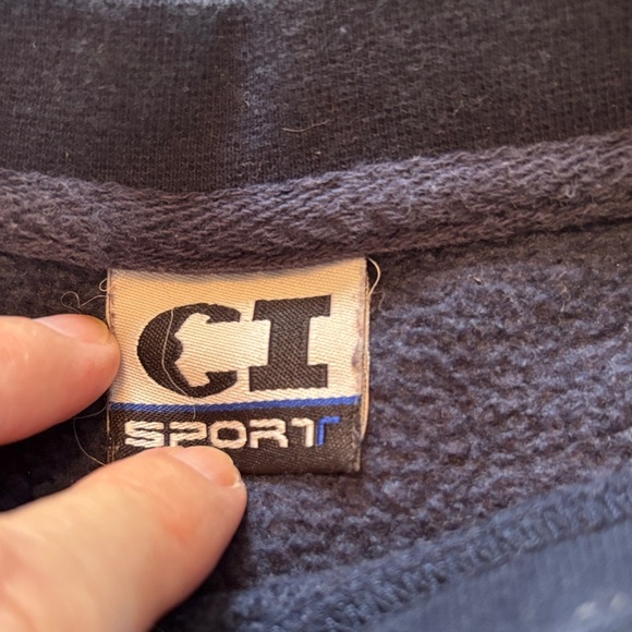 CI Sport University of Virginia Cavaliers Navy Long Sleeve Sweatshirt Size Med - Picture 3 of 9